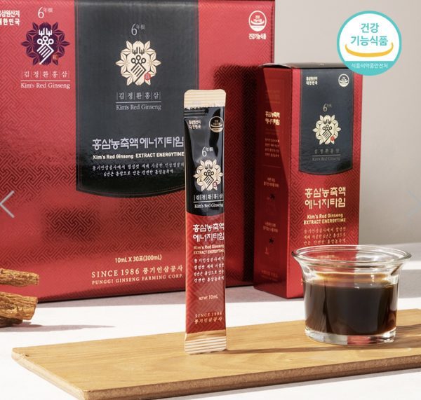 Hồng Sâm Extract EnergyTime Kim's Red Ginseng (30 gói x 10ml) Hồng Sâm Extract EnergyTime Kim's Red Ginseng (30 gói x 10ml)