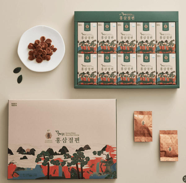 Hồng Sâm Thái Lát Tẩm Mật Ong Kim's (10 gói x 18g) Hồng Sâm Thái Lát Tẩm Mật Ong Kim's (10 gói x 18g)