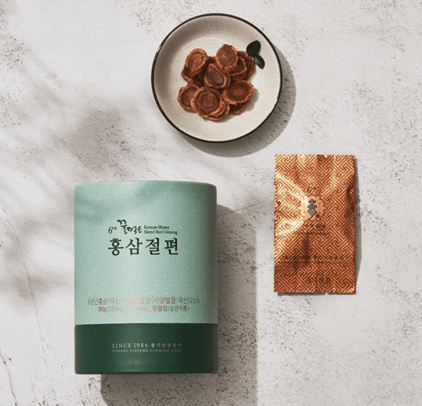 Hồng Sâm Thái Lát Tẩm Mật Ong Kim's (5 gói x 18gr)