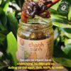 Chanh Sành bổ sung điện giải Thìa chanh muối bên hũ Chanh Sành mở nắp