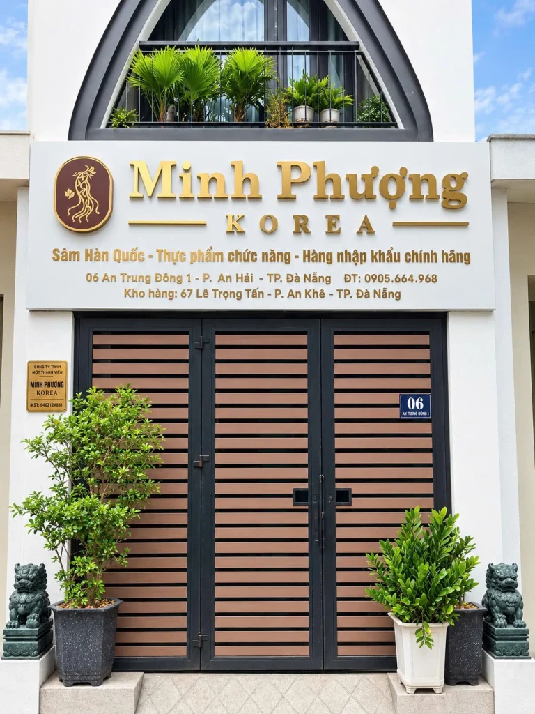 Cơ sở Minh Phượng Korea tại 06 An Trung Đông 1, phường An Hải, Đà Nẵng
