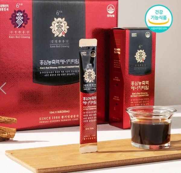 Cốt Hồng Sâm Cô Đặc Siêu Thượng Hạng Kim's Red Ginseng (30 gói x 10ml) | Minh Phượng Korea
